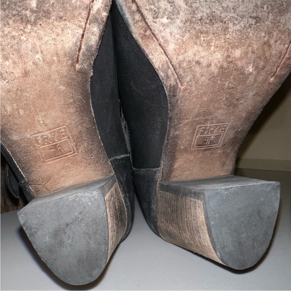 Frye Ilana Deco Studded Boots in Black - Picture 12 of 15